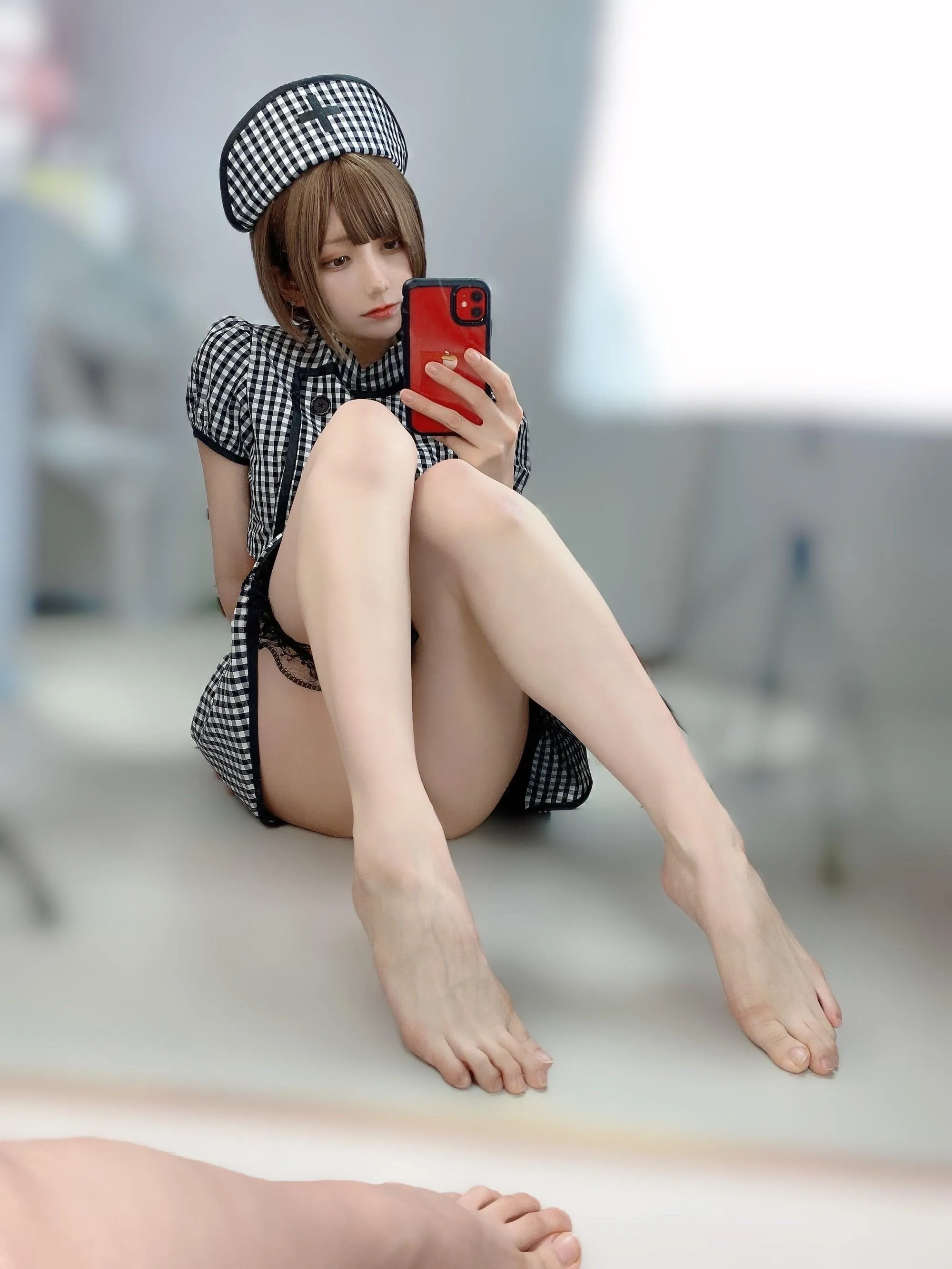 かさぎkasagi – NO.003 Fantia 2022-04月会员订阅-2022-04-17 今週はメイドのナースさんです [37P]插图5